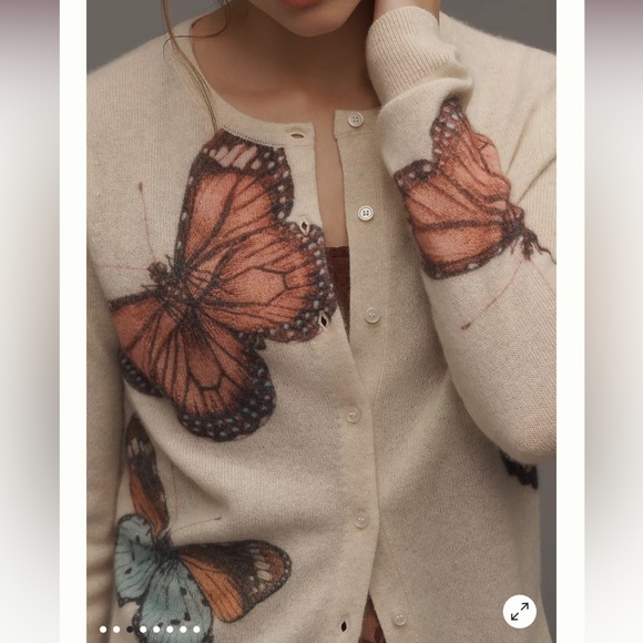 Anthropologie Cashmere Cardigan - Picture 3 of 8
